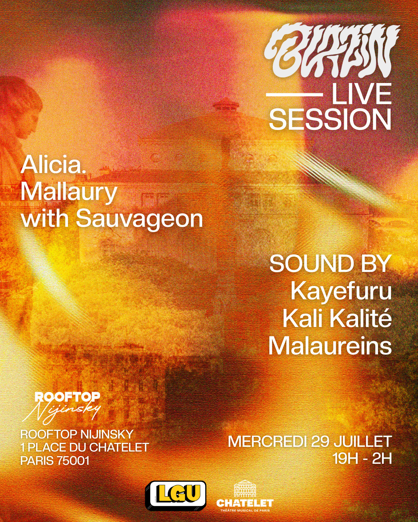 Blazin Live Session With Alicia., Mallaury & More