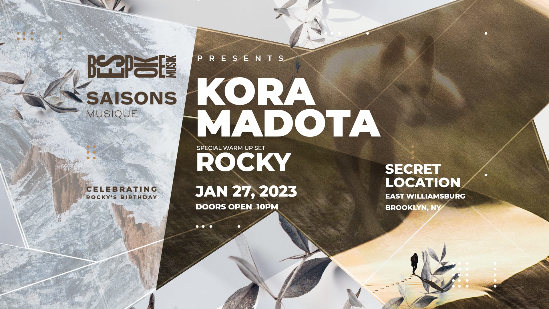 Bespoke Musik : Saisons Showcase Feat. Kora & Madota