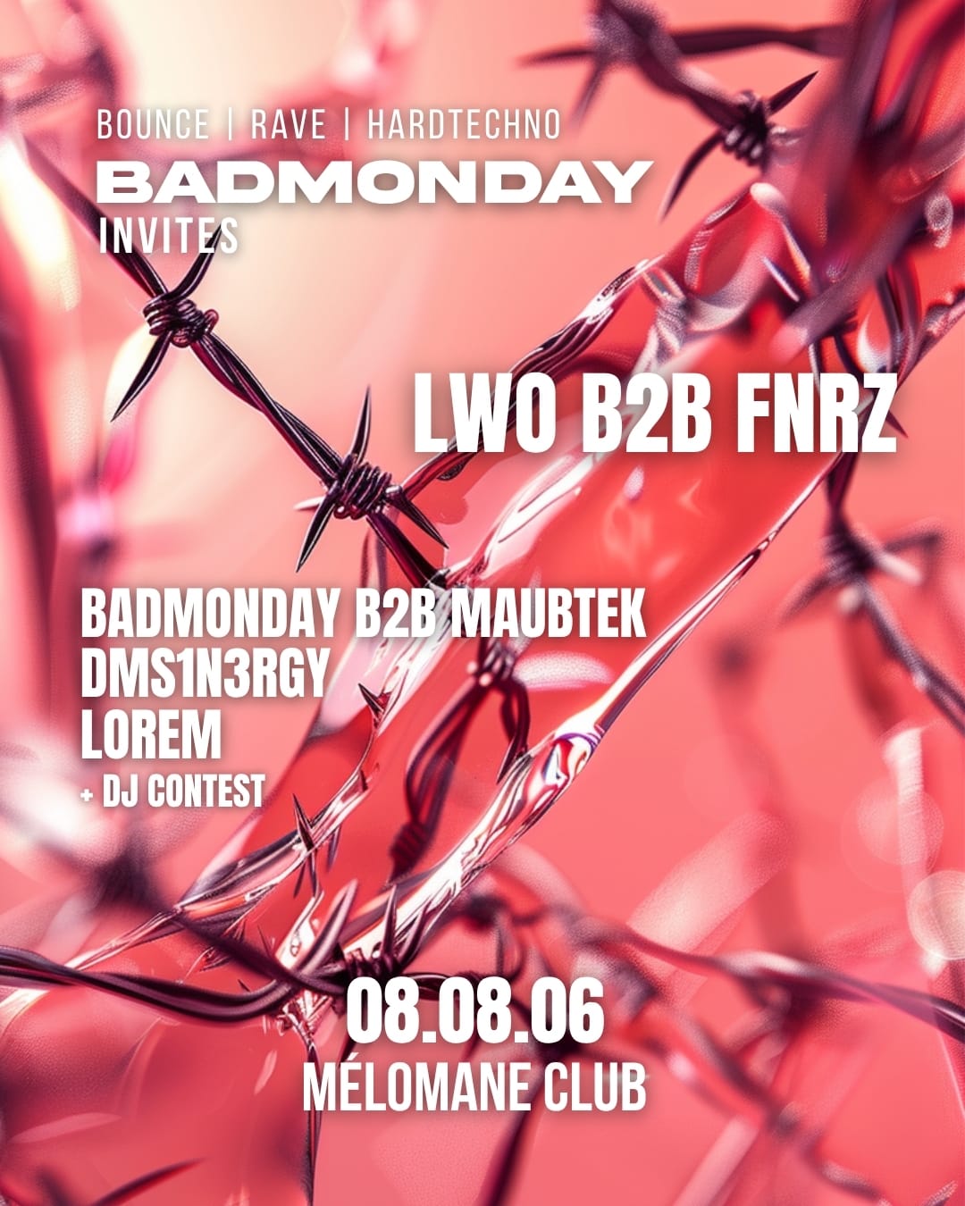 Badmonday Invites [Mélomane Club]