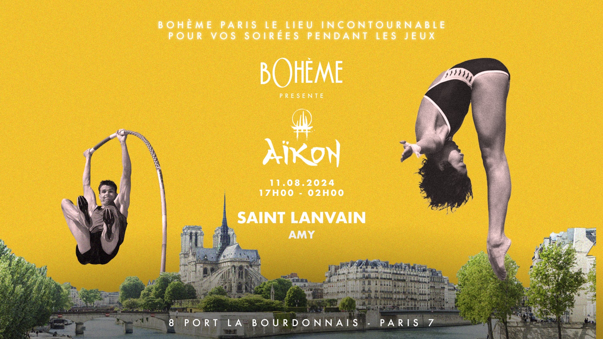 Bohème Paris Présente Saint Lanvain - Closing Jo - 11 Aout