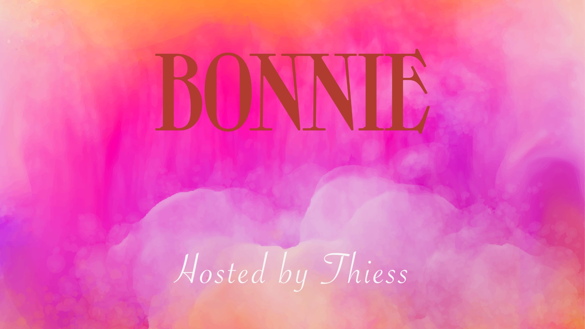 Hosted By Thiess At Bonnie : Fourth Edition