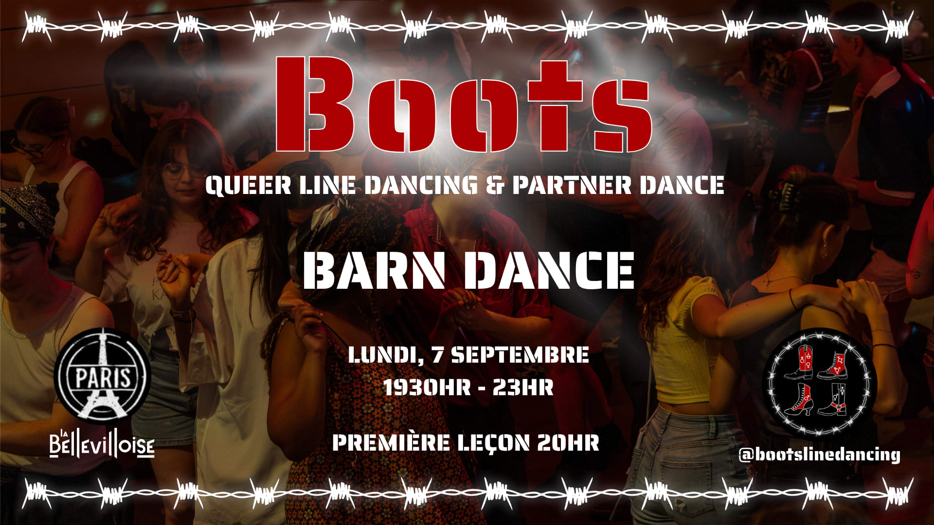 Boots Barn Dance: Queer Line Dance & Partner Dancing | 07.09