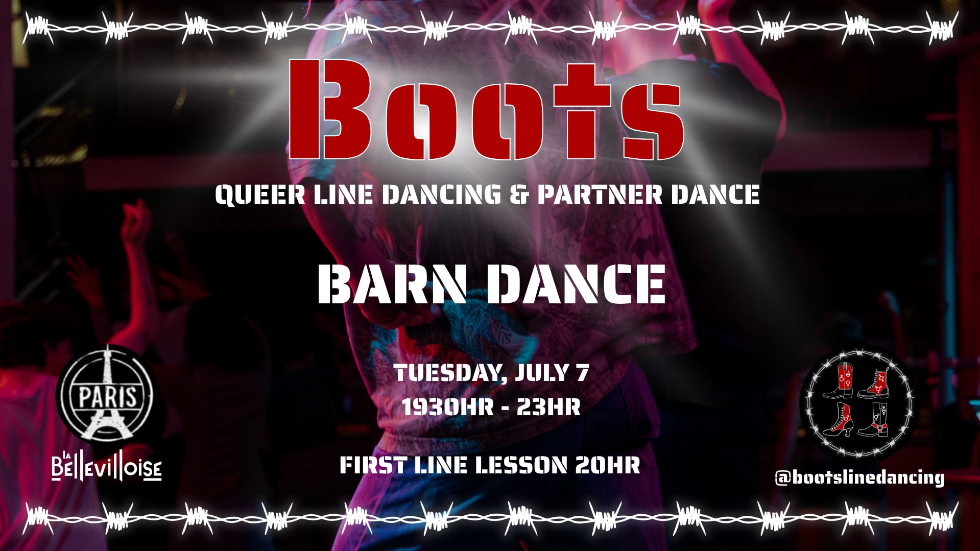 Boots Barn Dance: Queer Line Dance & Partner Dancing | 07.07