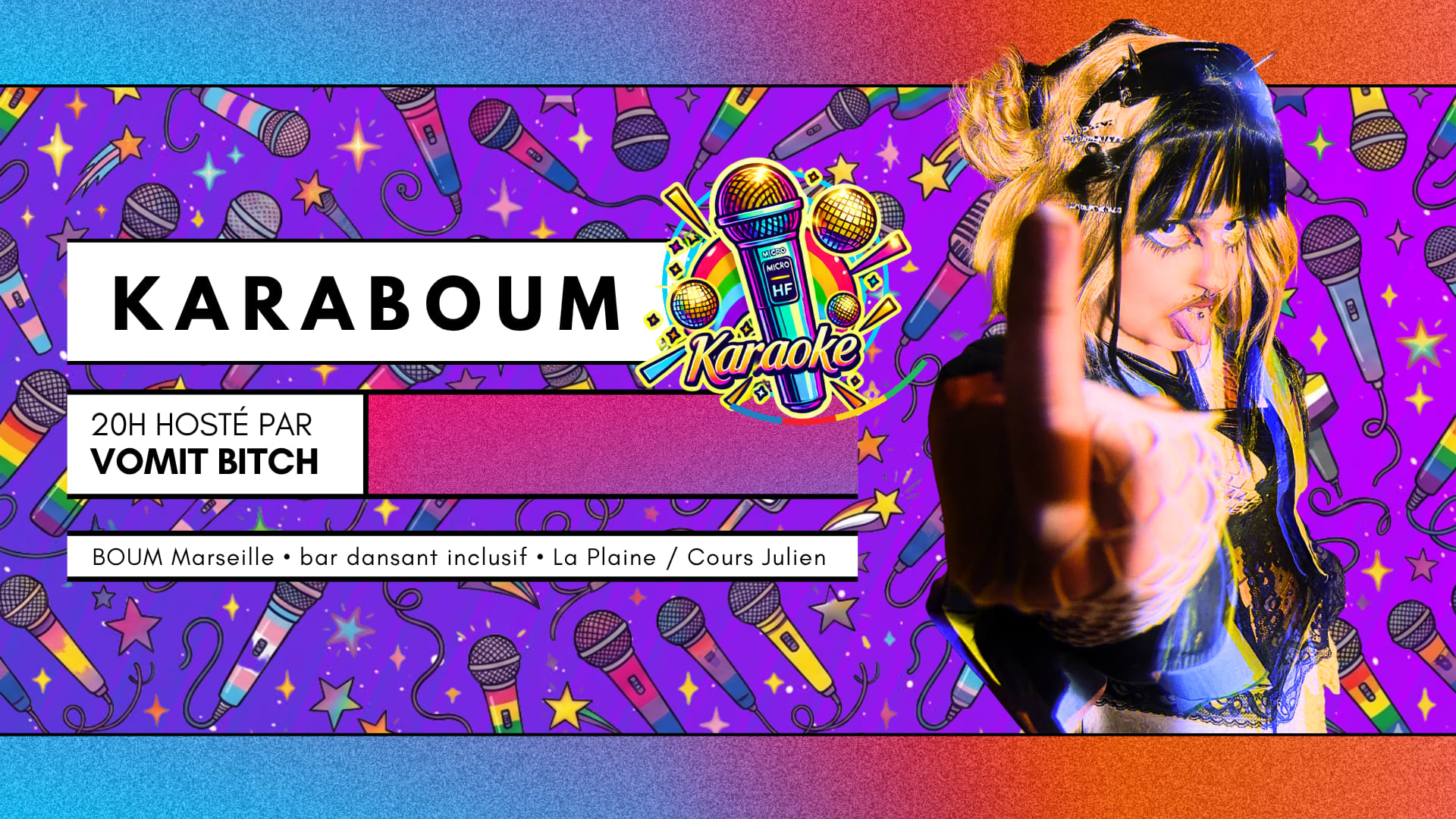 Karaboum ! Karaoké Hosté Par Vomit Bitch