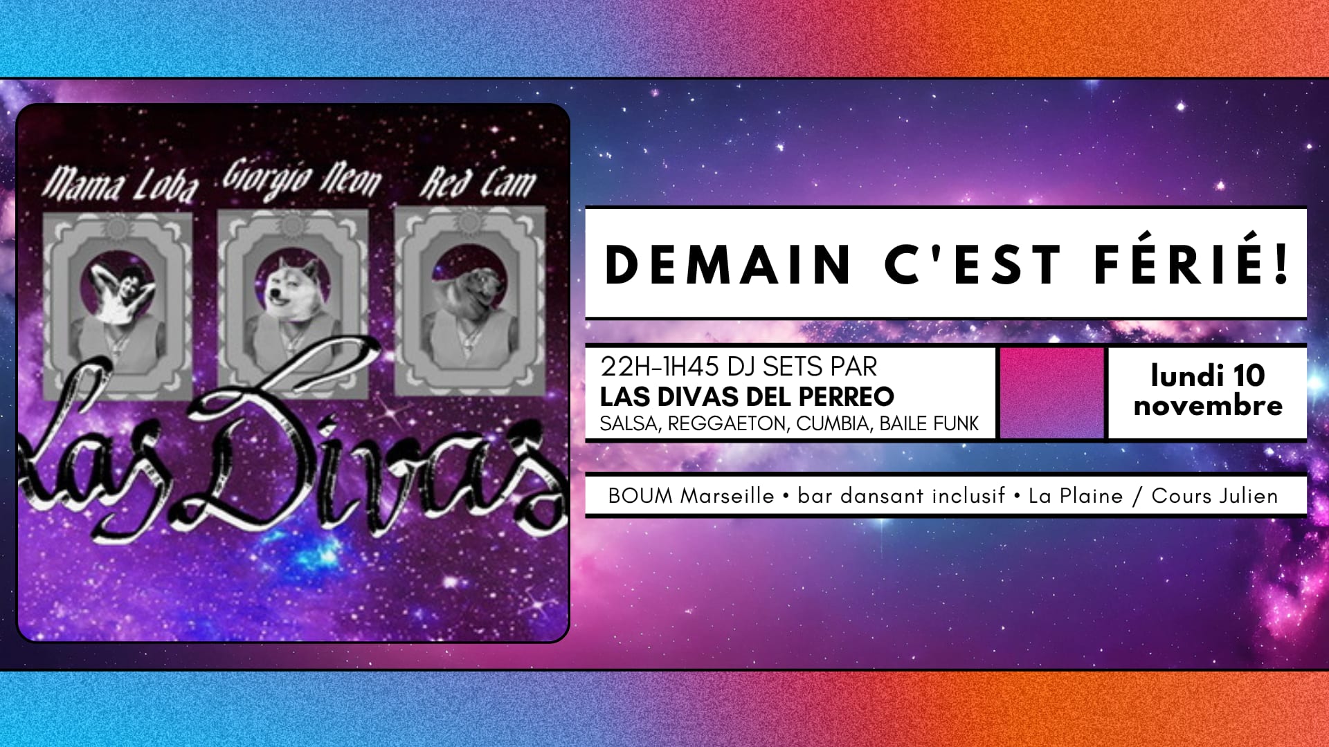 Demain, C'est Férié ! Djs Set By Las Divas