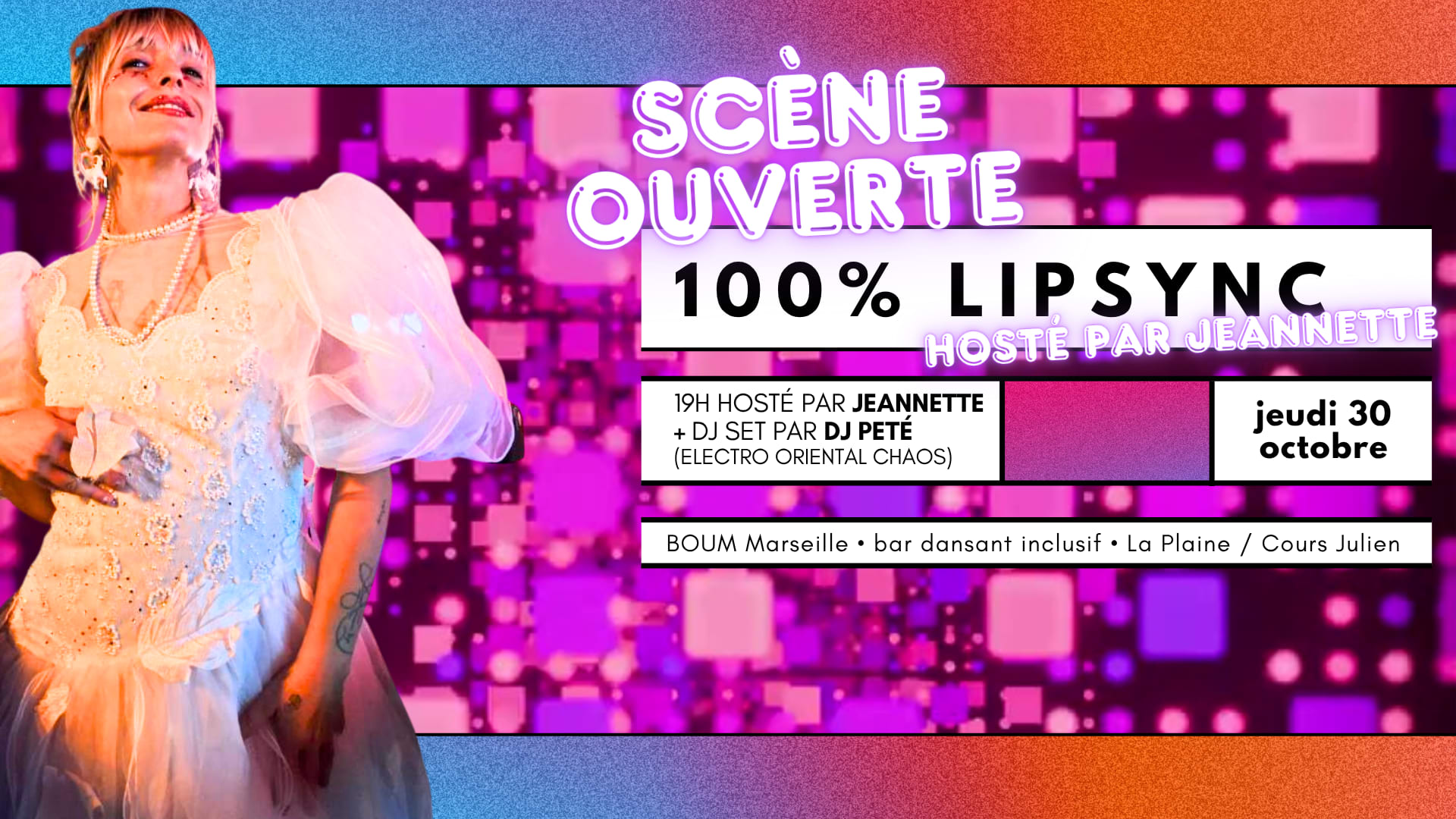 Scène Ouverte 100% Lipsync + Electro Arab Dj Set