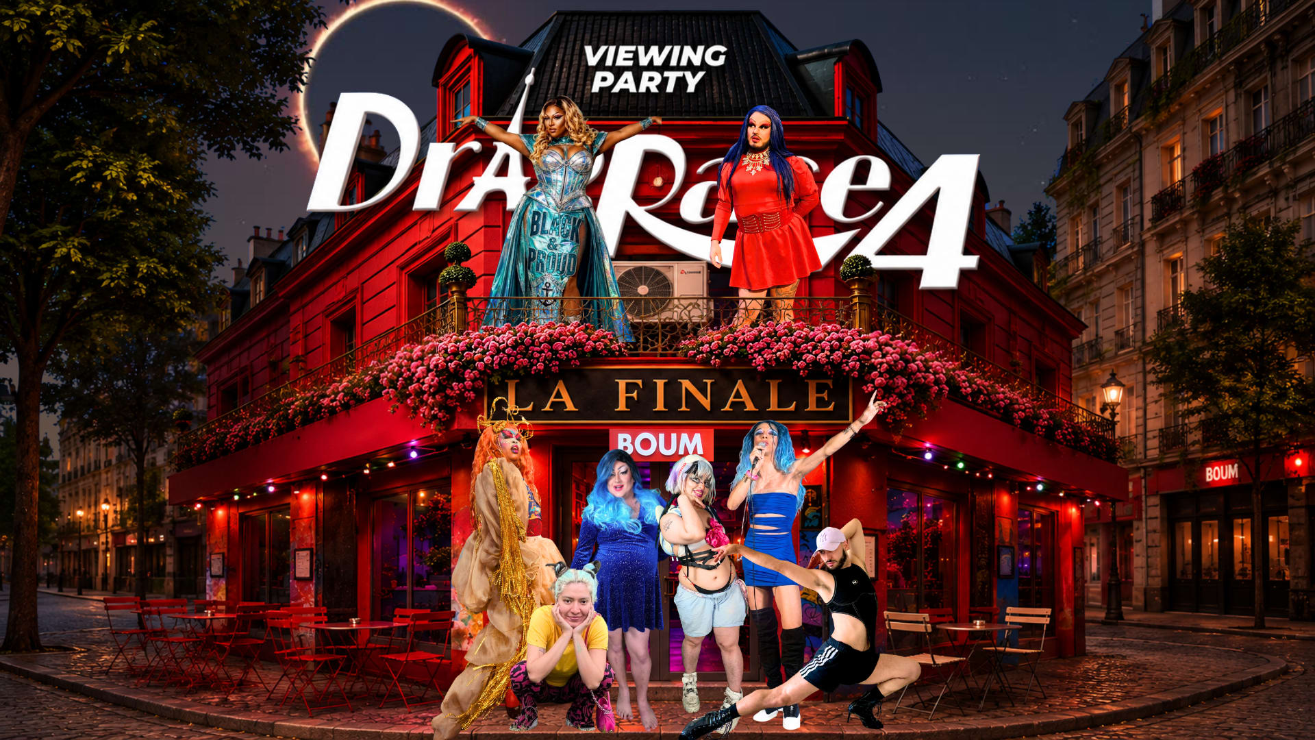 Viewing Party S4 - La Finale - Drag Race France - Drag Show