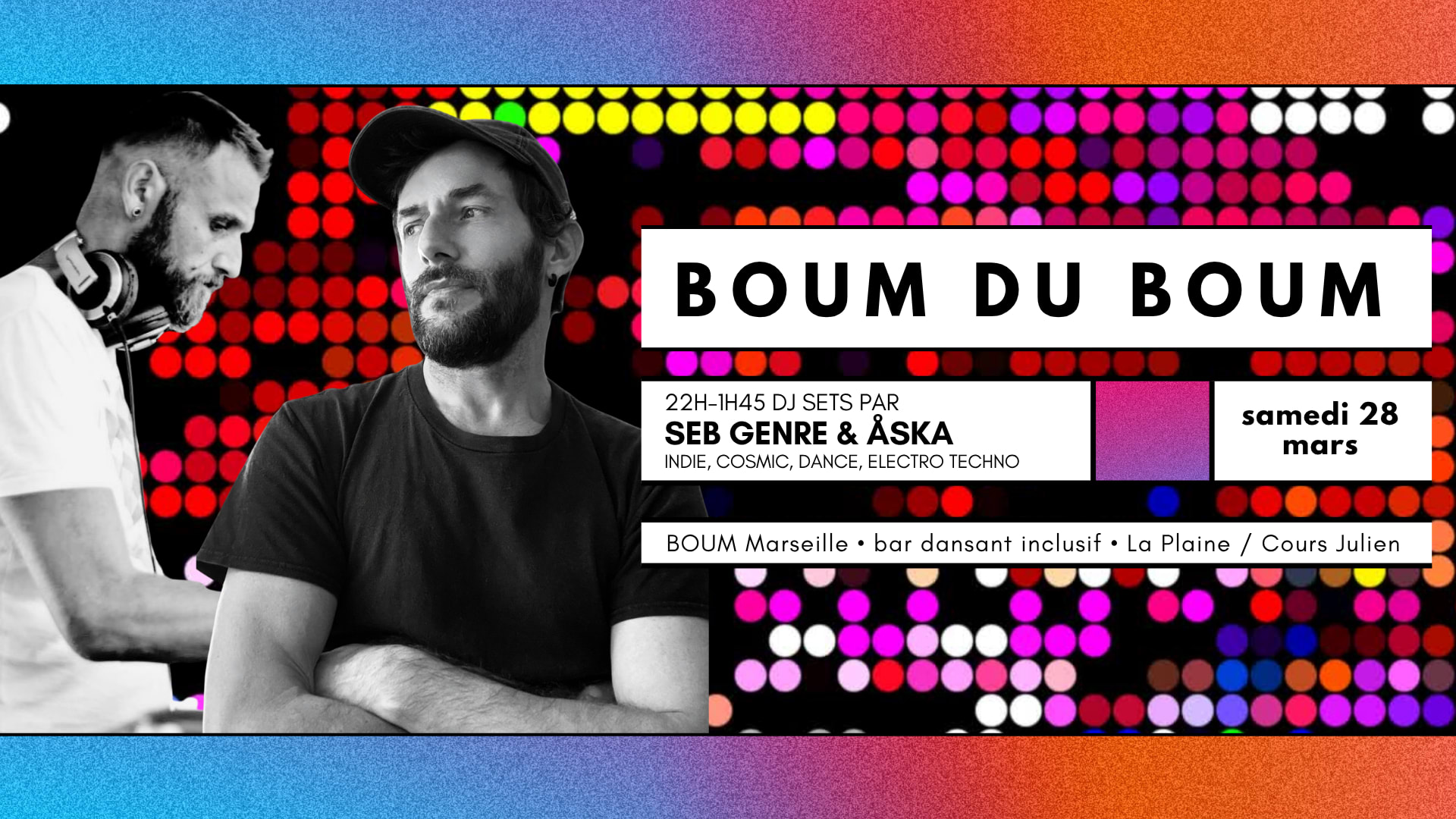 Boum Du Boum - Dj Sets By Åska & Seb Genre