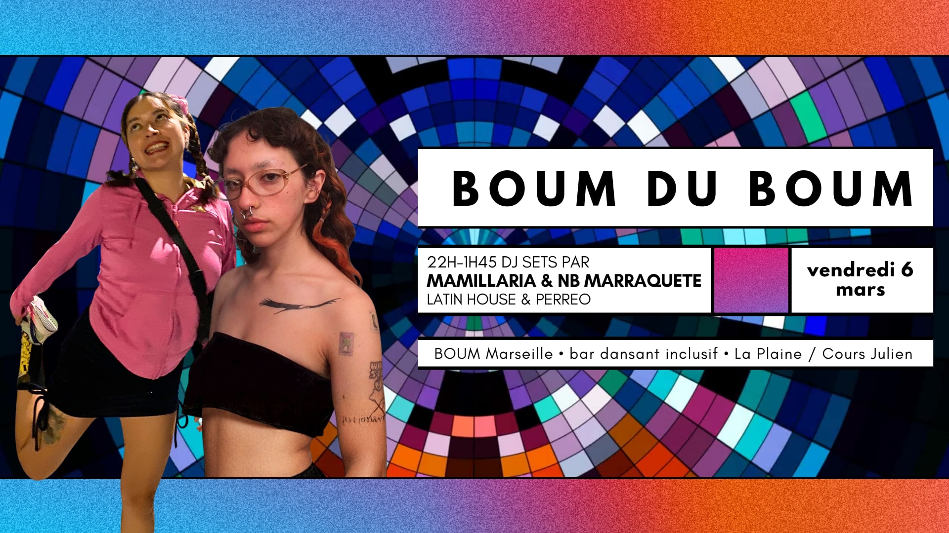 Boum Du Boum - Dj Sets By Mamillaria & Nb Marraquete