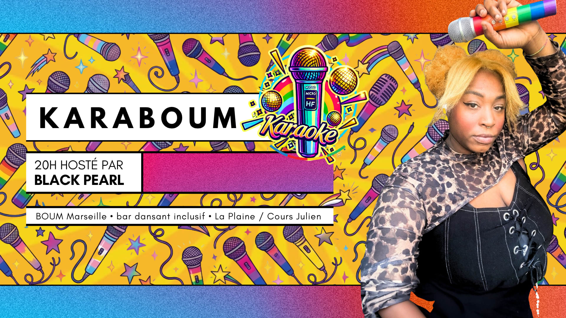 Karaboum ! Karaoké Hosté Par Black Pearl