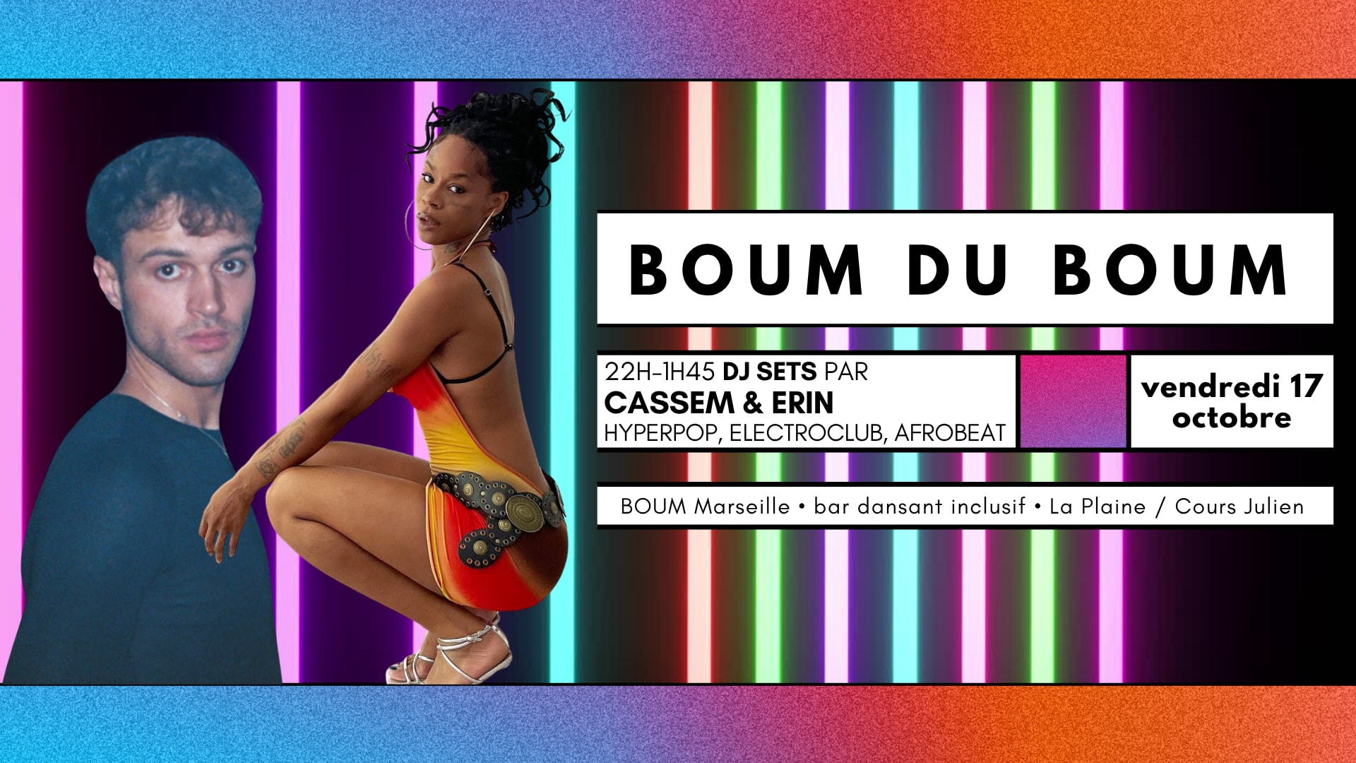 Club Cassem X Boum - Dj Sets Par Cassem & Erin