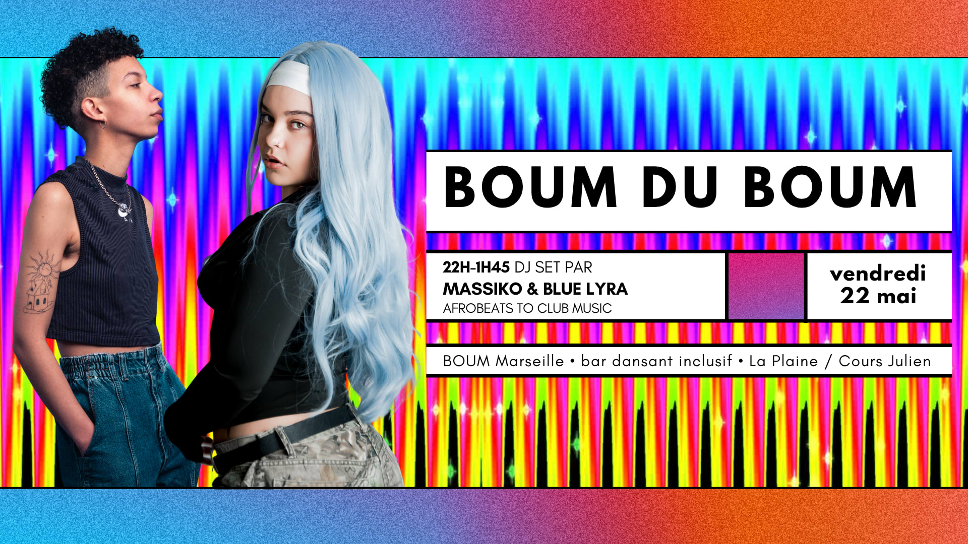 Boum Du Boum - Dj Sets By Massiko & Blue Lyra