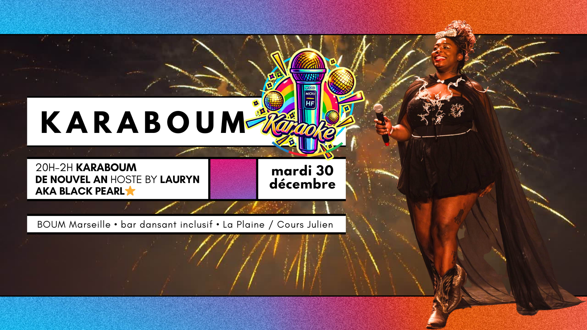 Karaboum De Nouvel An Hoste By “Lauryn Aka Black Pearl”