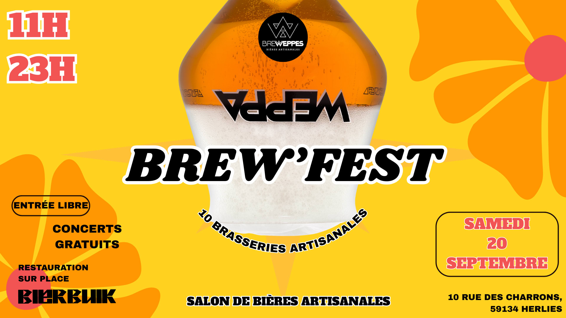 Breweppes : Brew'fest • Salon De Bières Artisanales