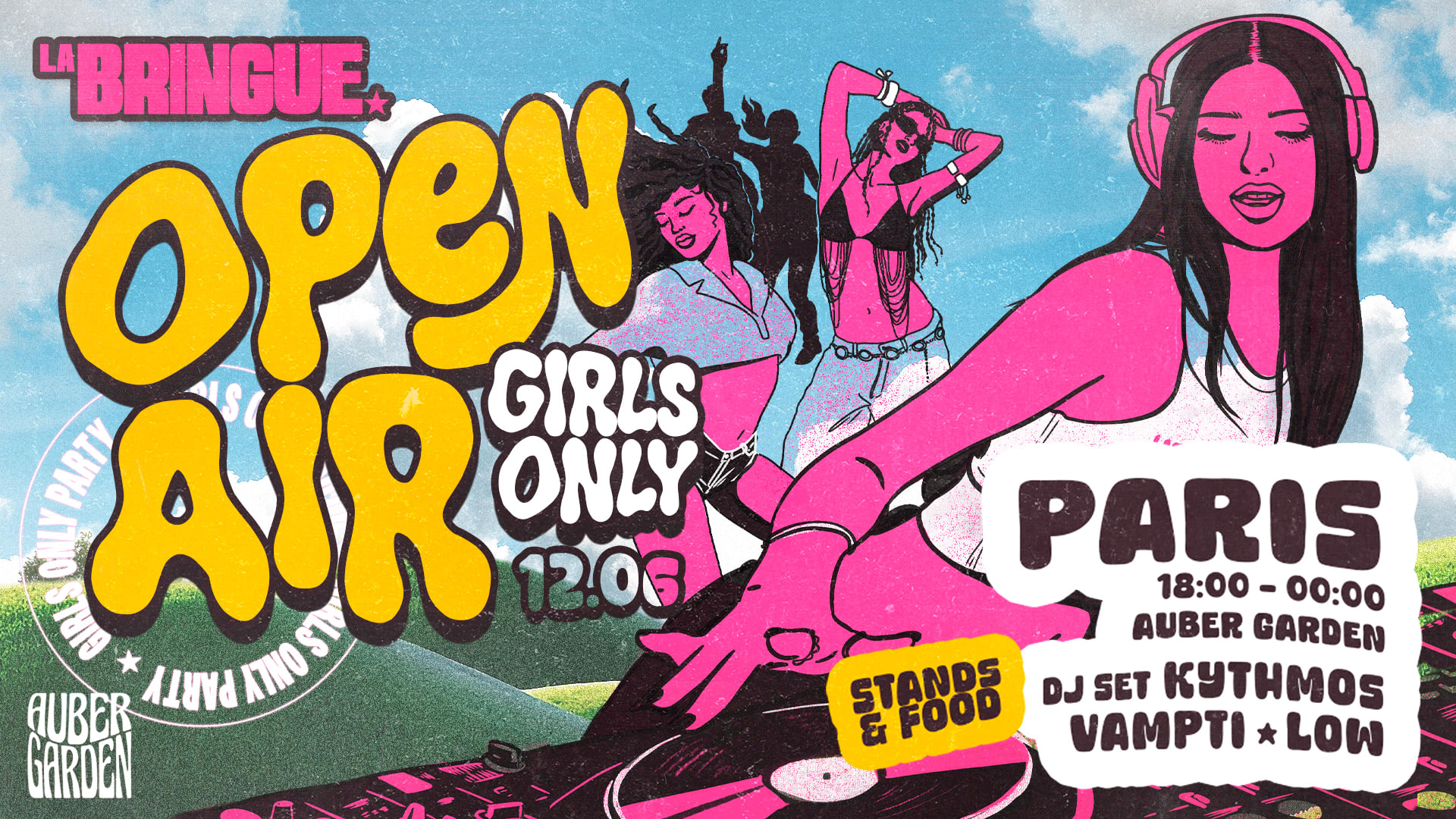 La Bringue - Open Air Girls Only - Paris
