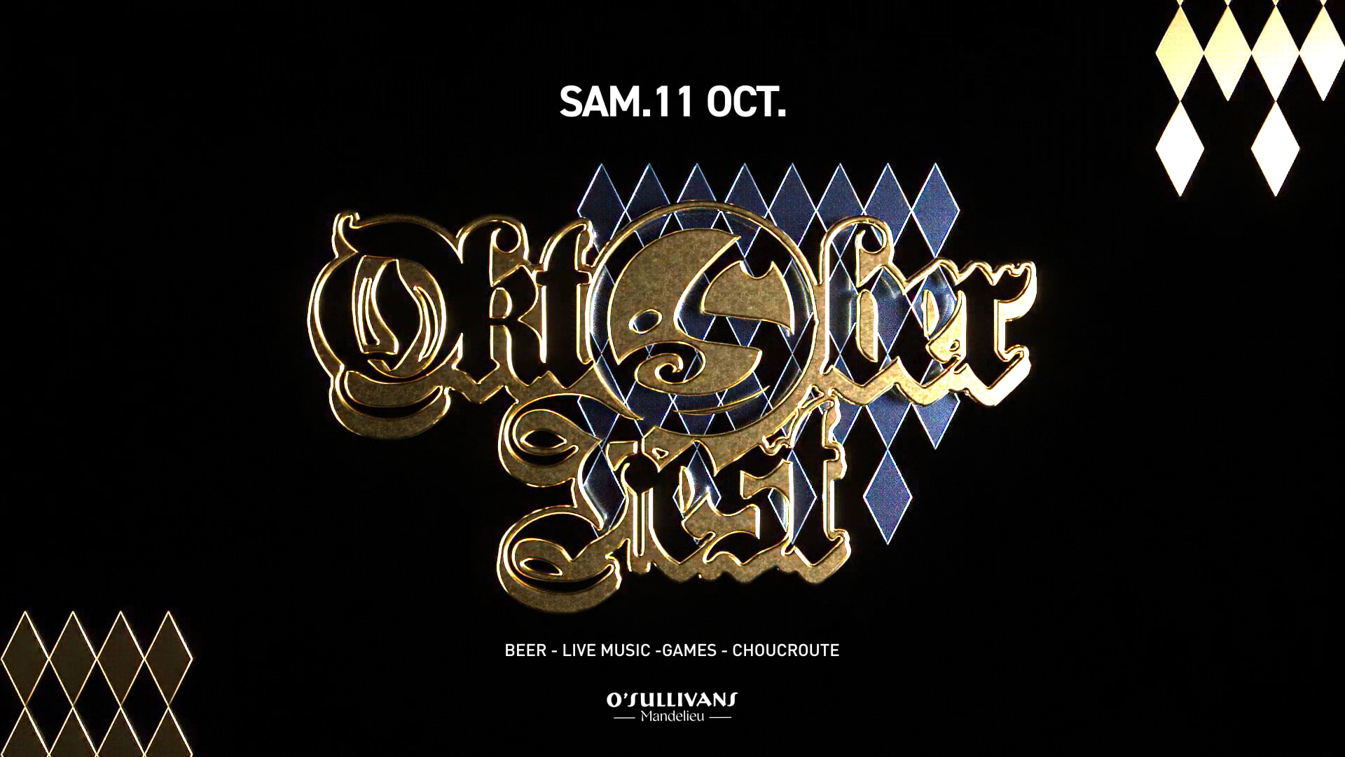 Oktoberfest 2025 - O'sullivans Mandelieu