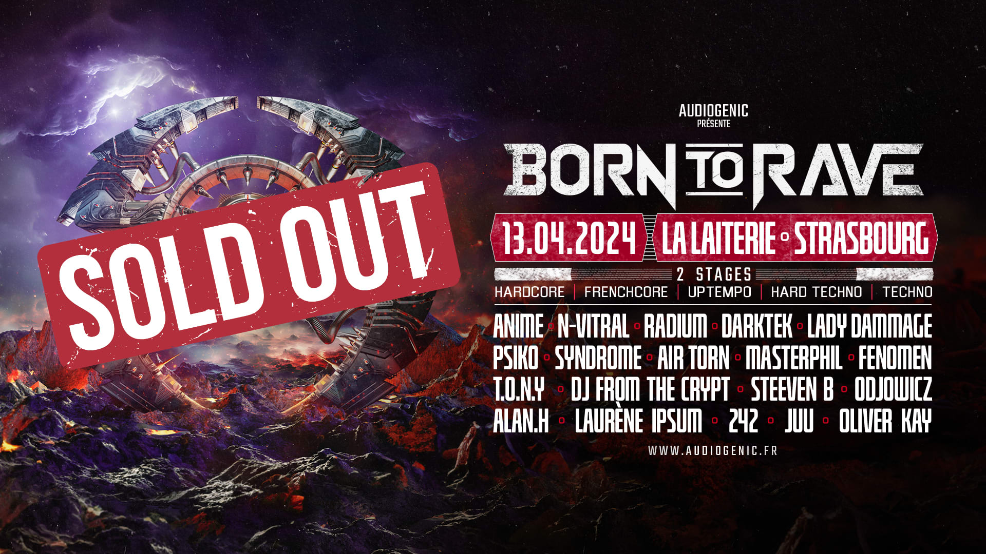 Born To Rave 2024 - Strasbourg