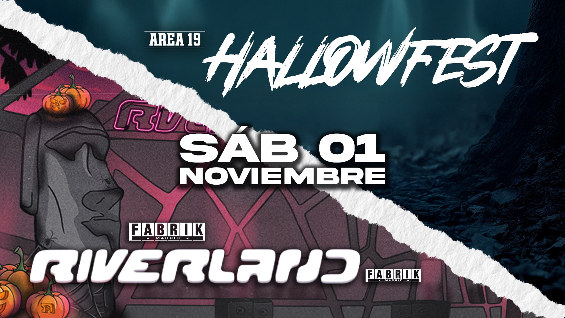 Complemento - Riverland + Hallowfest
