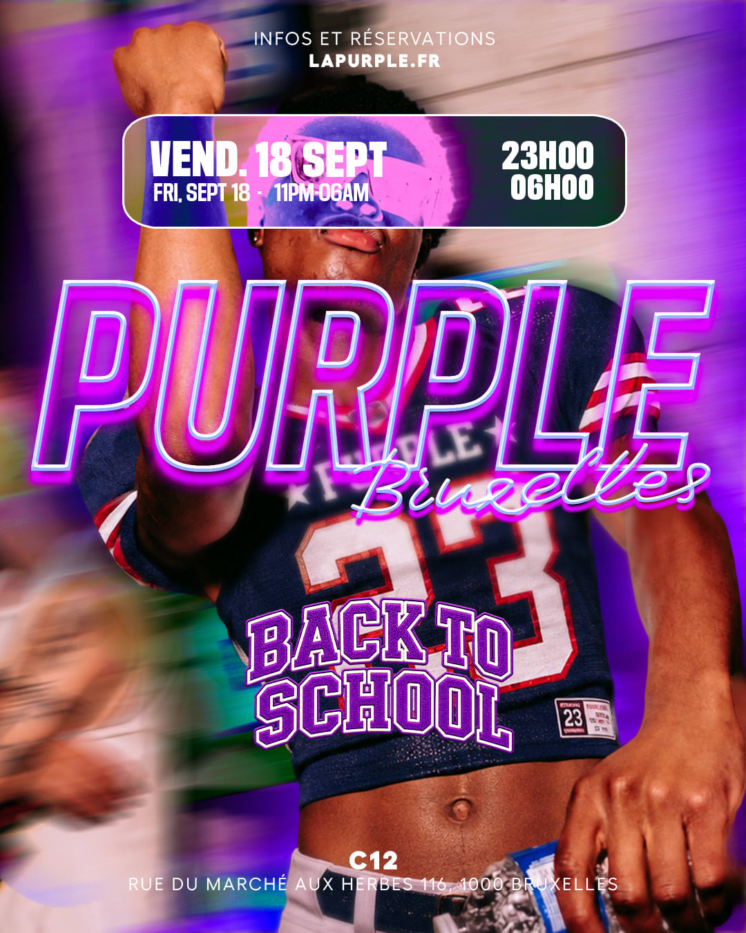 La Purple Bruxelles - Back To School