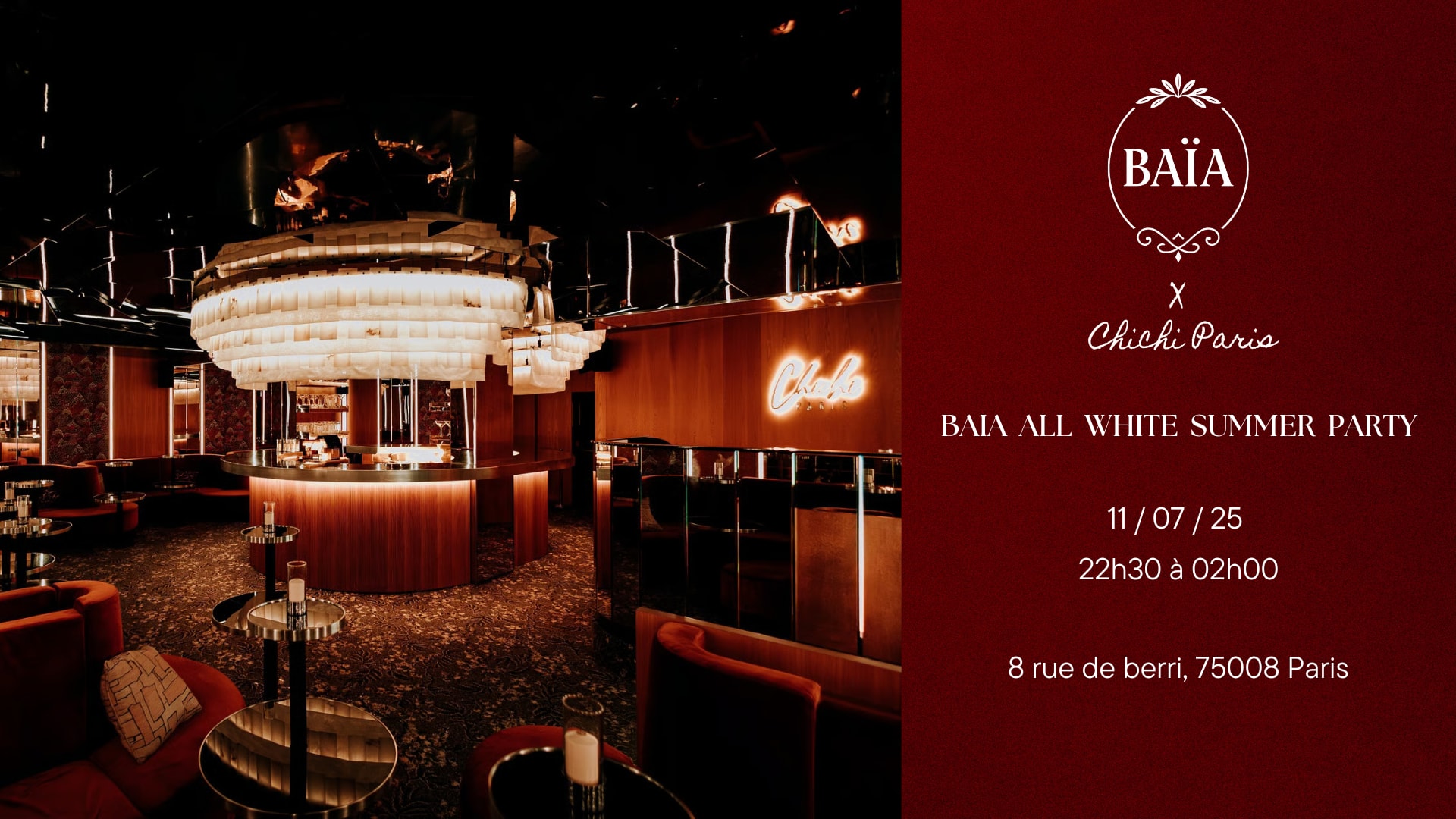 Baia All White Summer Party// -Chichi Paris
