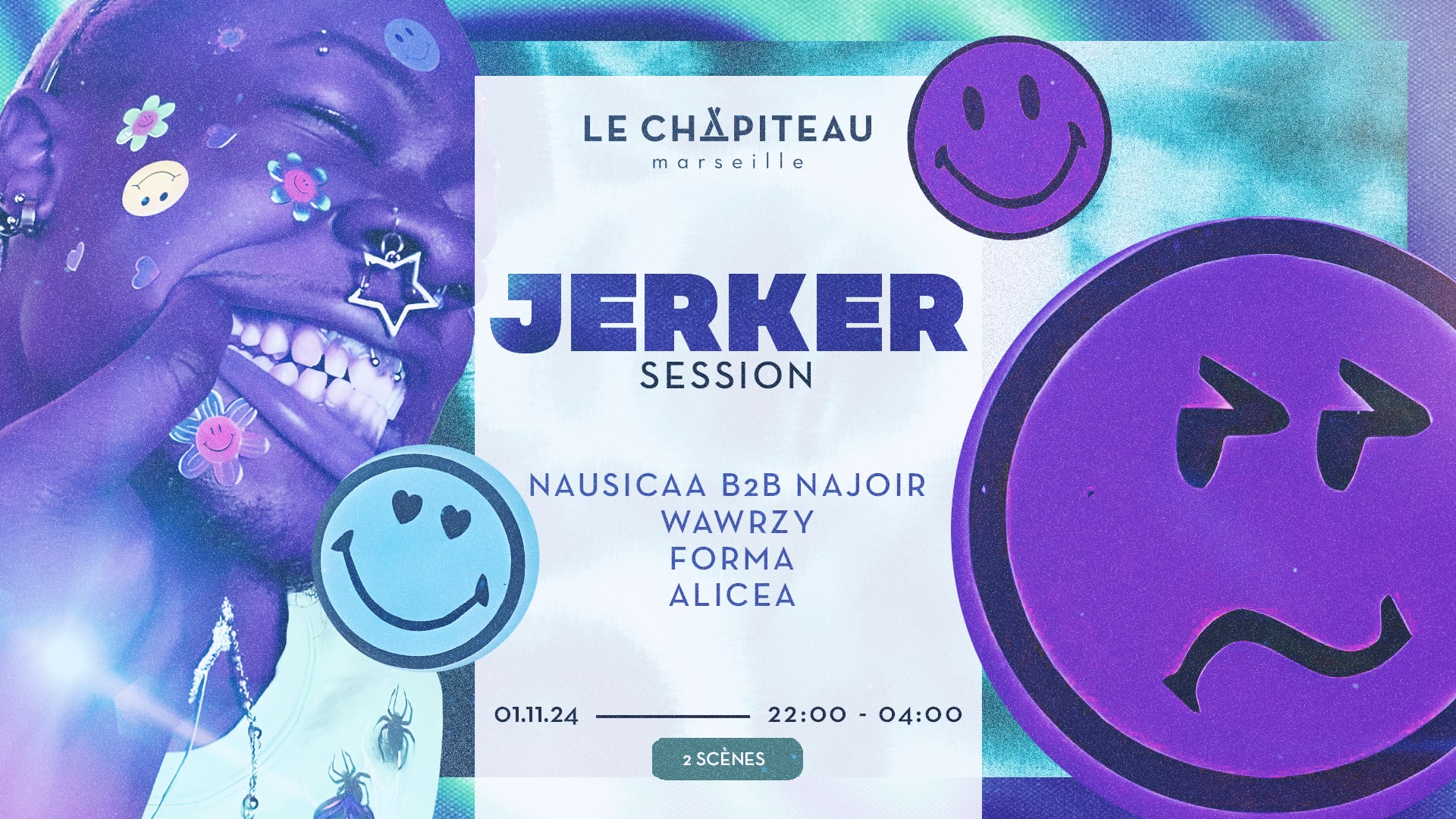 Jerker Session W/ Wawrzy, Førma, Alicea, Nausicaa B2b Najoir