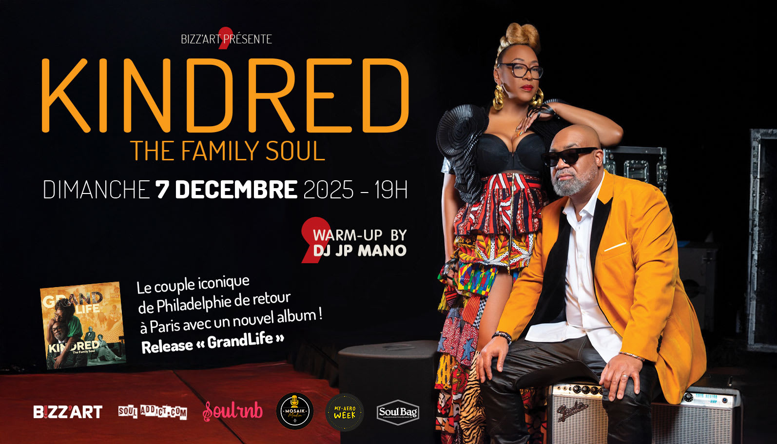 Kindred The Family Soul @Bizz'art Paris