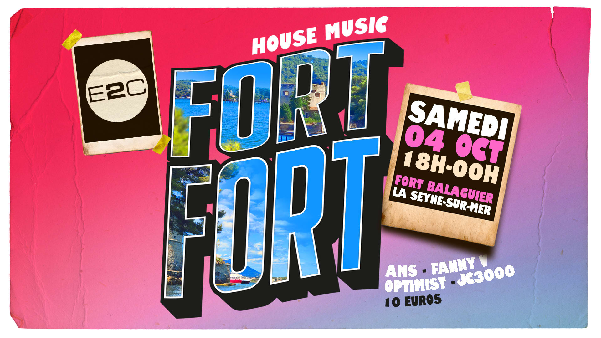 Fort Fort : Ams, Fanny V, Optimist, Jc3000