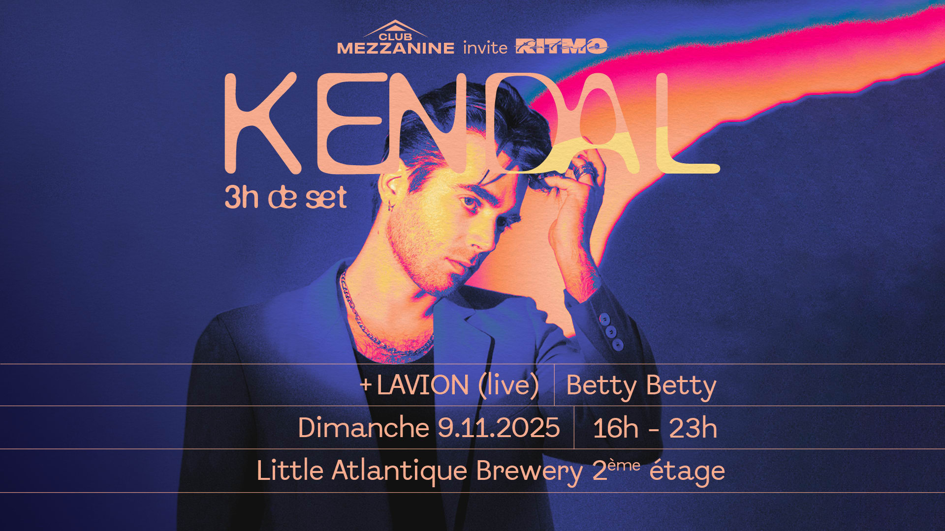 Club Mezzanine #2 - Ritmo Fatale X Kendal & Lavion