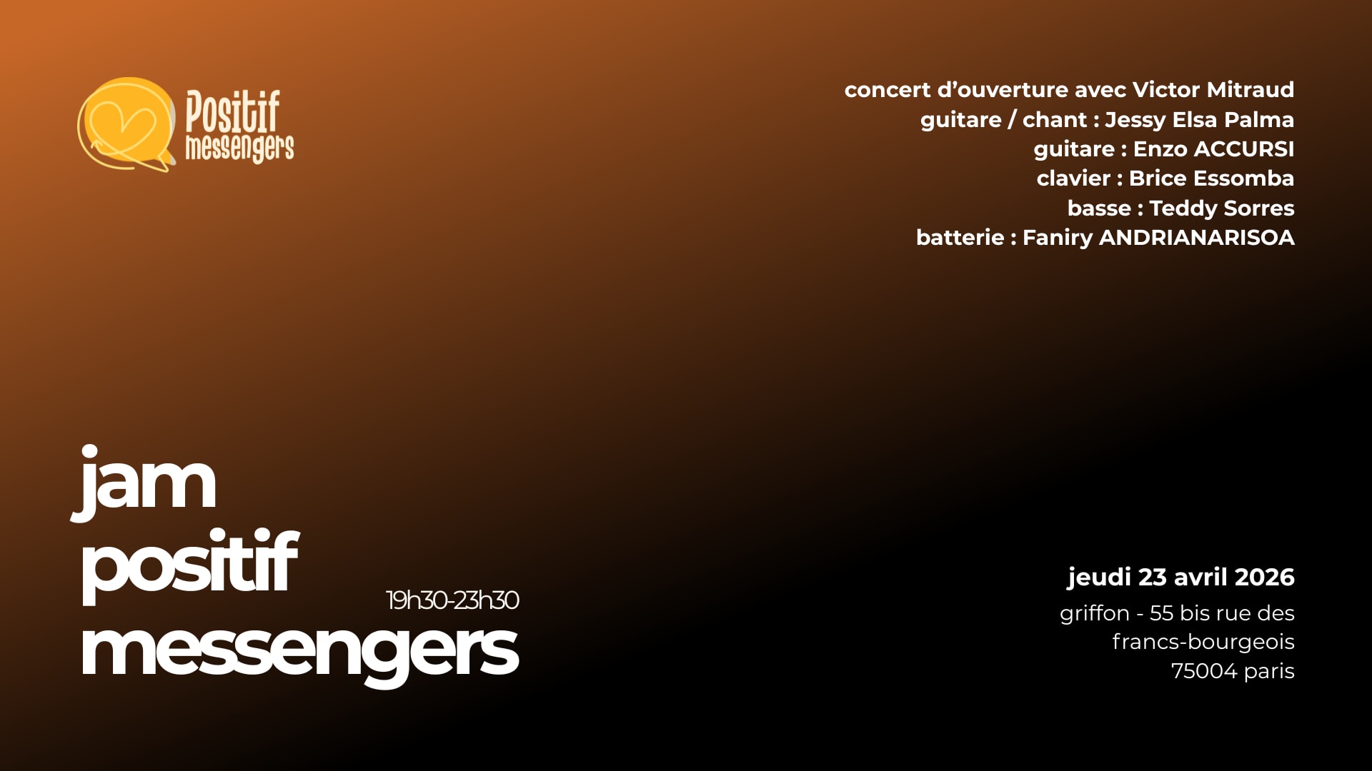 La Jam Positif Messengers