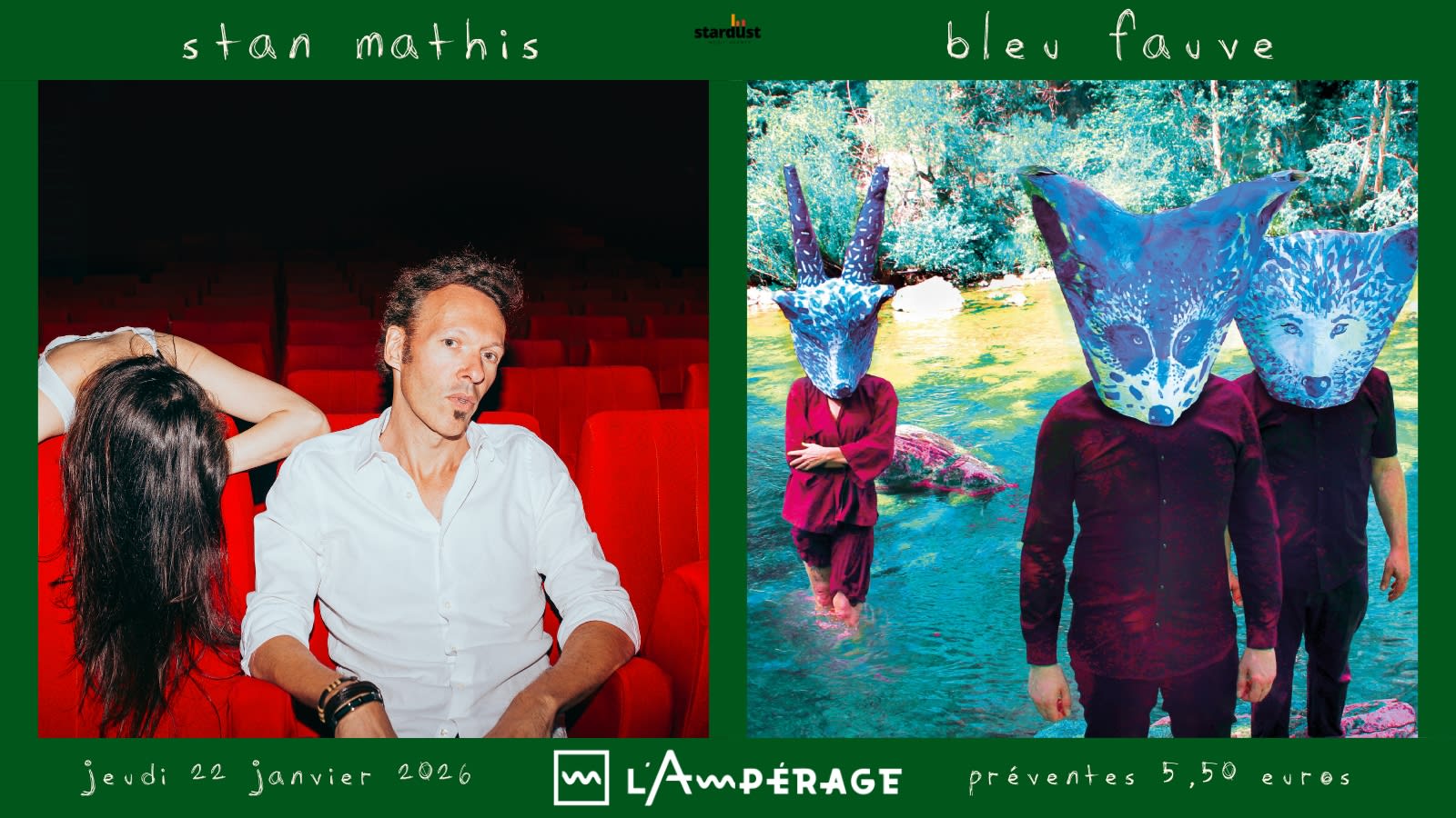Stan Mathis + Bleu Fauve