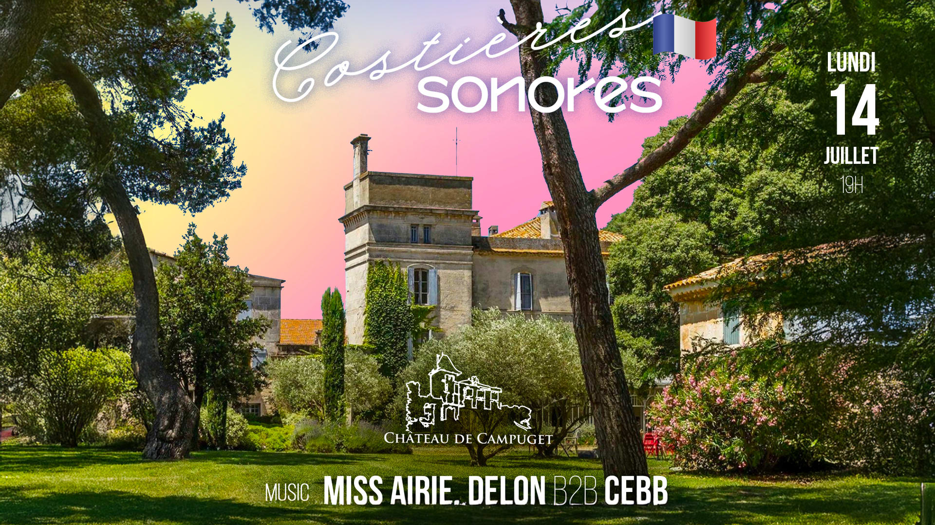 Costières Sonores X Fête Nationale Lundi 14 Juil. À Campuget