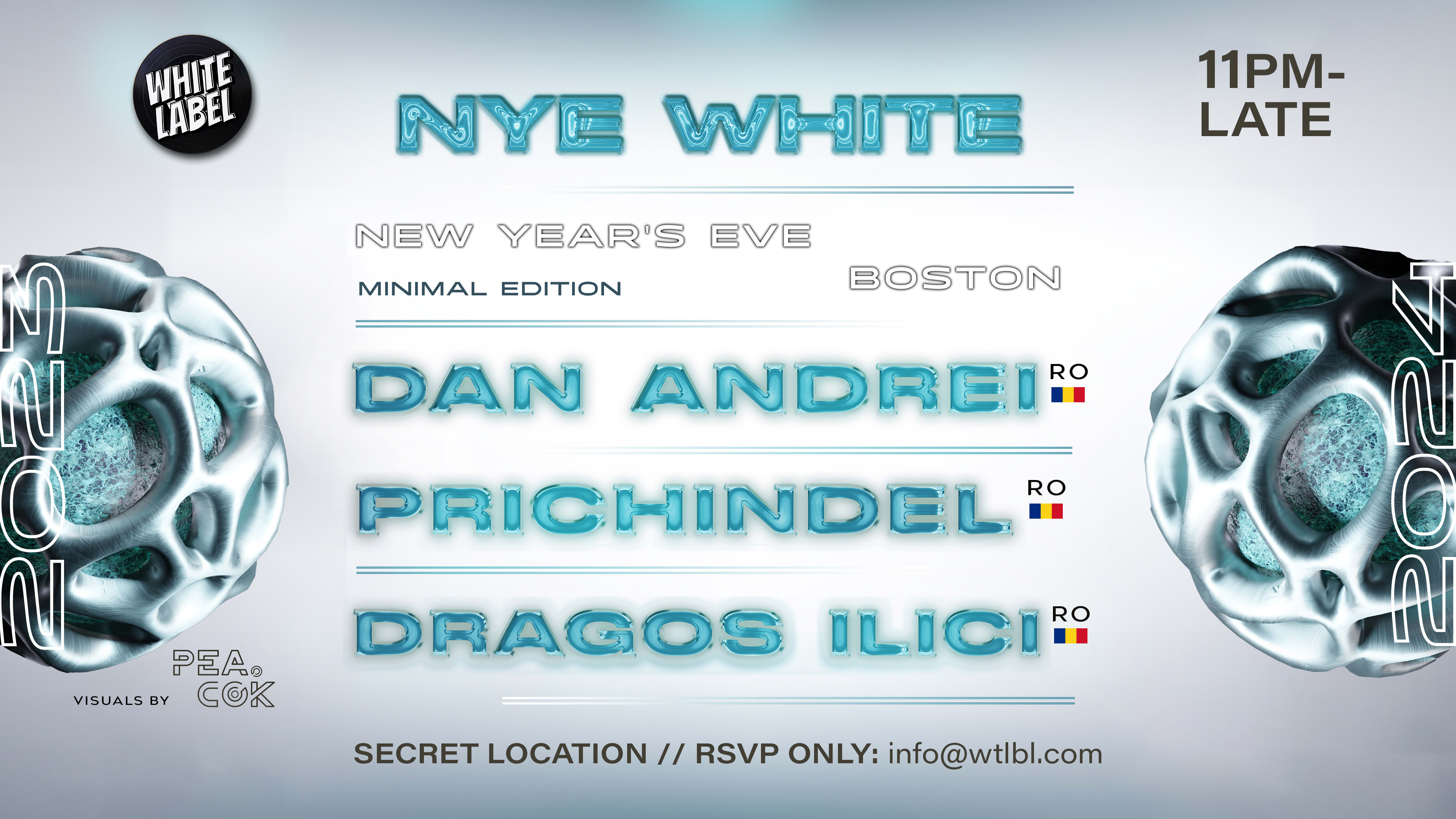 New Year's Eve White: Dan Andrei + Dragos Ilici + Prichindel