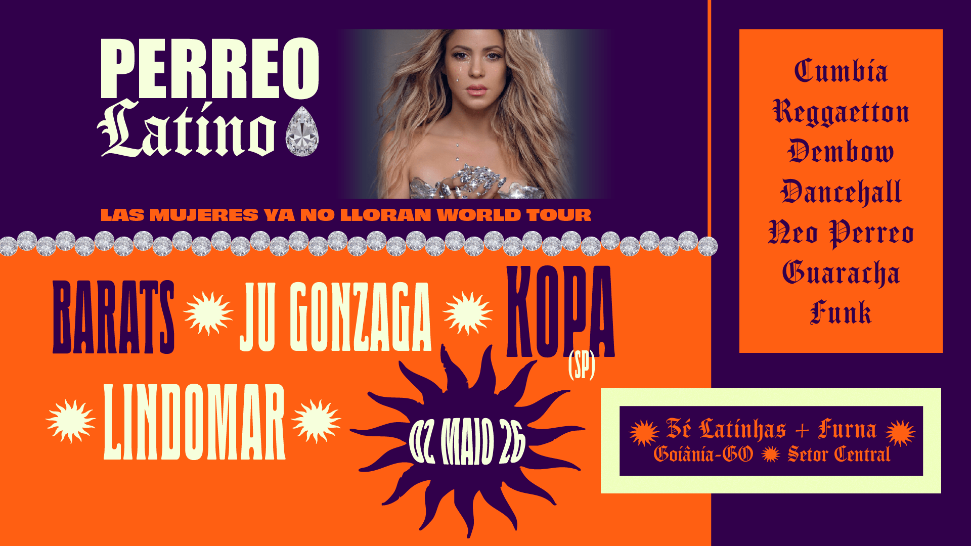 Perreo Latino - #Las Mujeres Ya No Lloran World Tour"