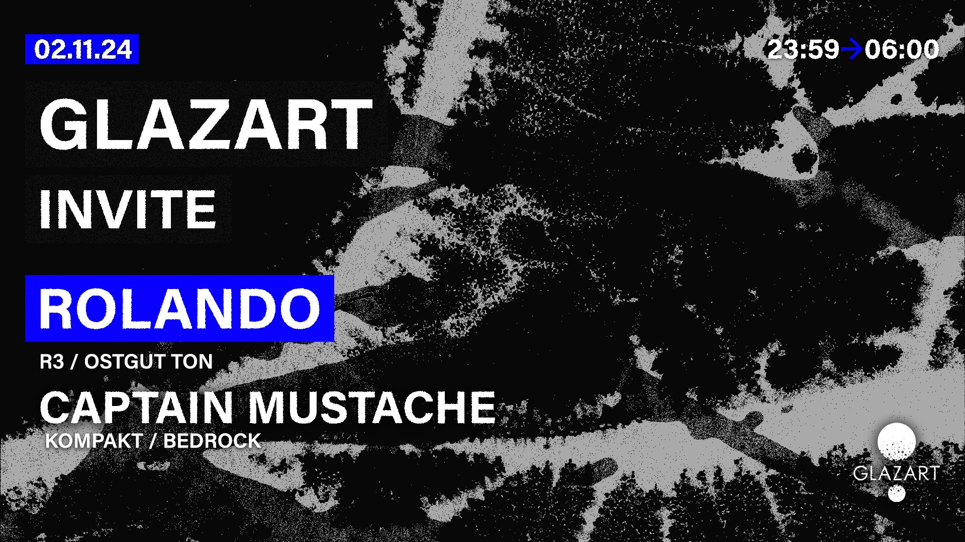 Glazart Presents : Rolando & Captain Mustache