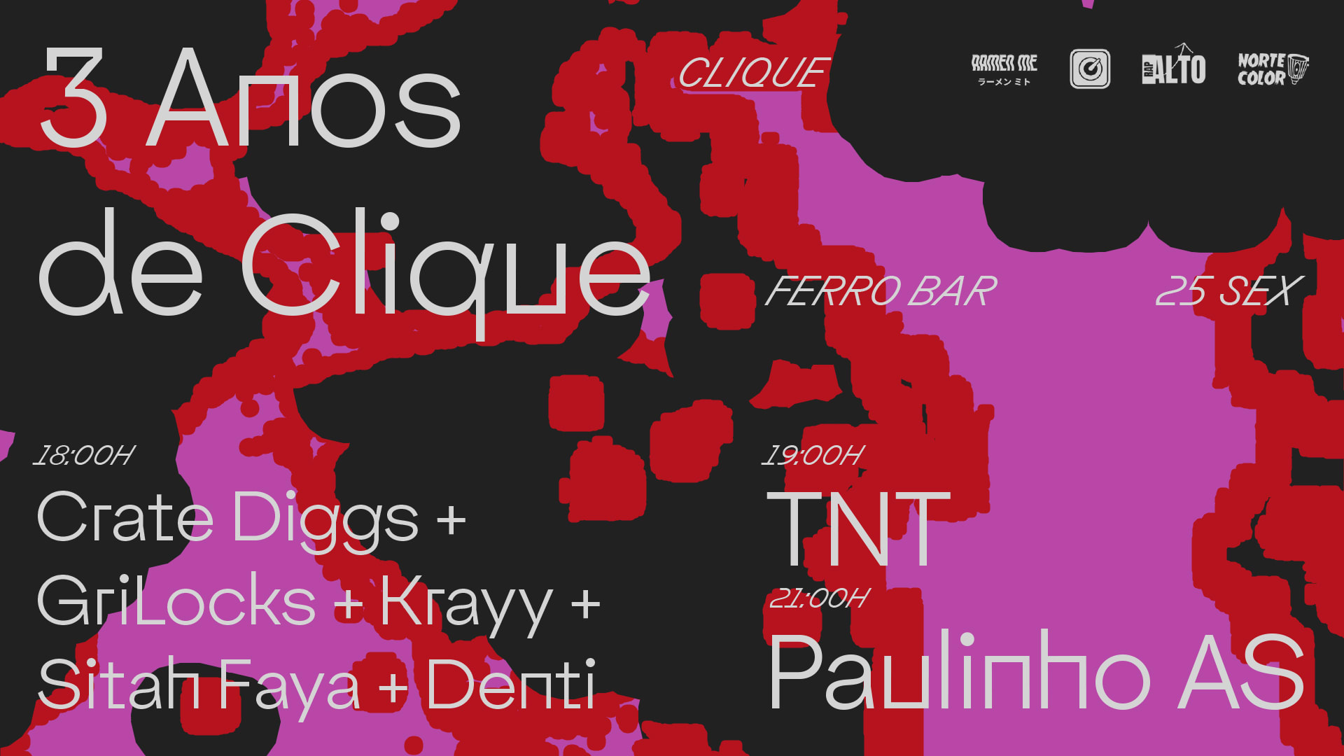 3 Anos De Clique / Ferro Bar