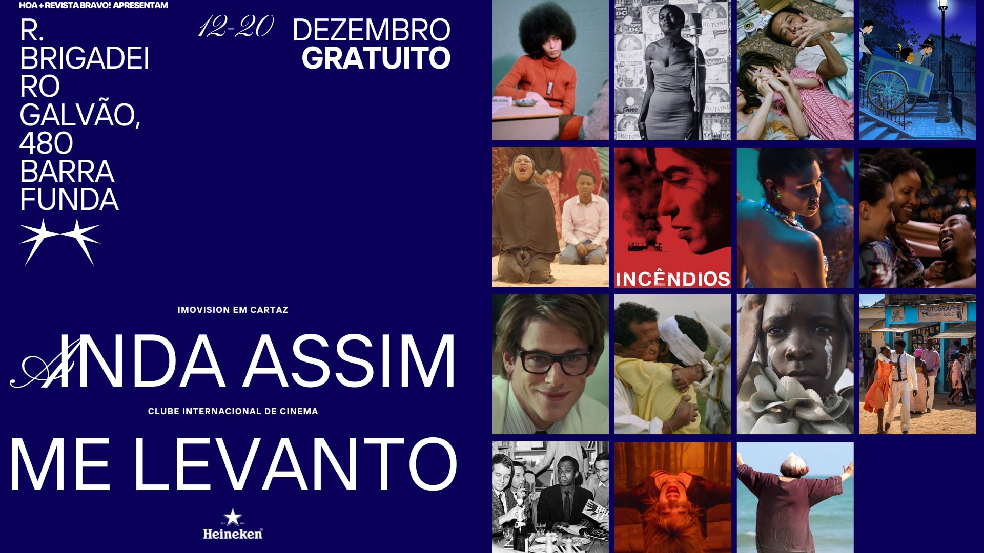 Imovision Em Cartaz - Hoa Cineclube Bravo!