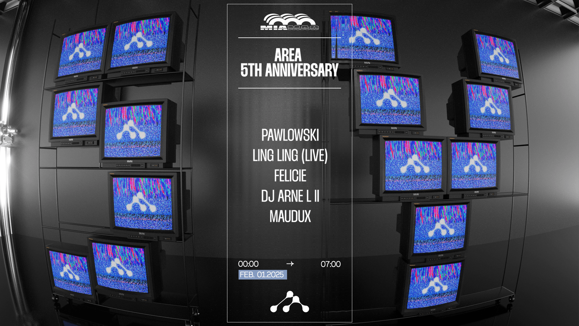Area 5y: Pawlowski, Dj Arne L II, Ling Ling, Felicie, Maudux