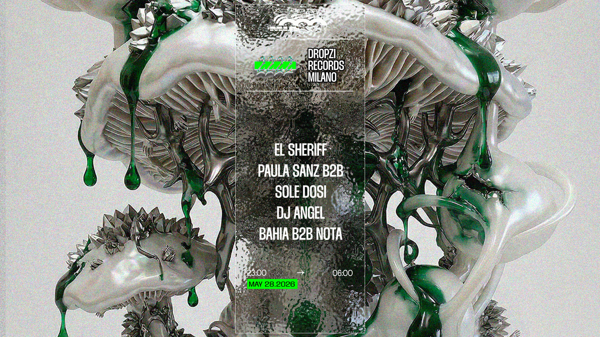 2222// El Sheriff, Paula Sanz B2b Sole Dosi, Dj Angel & More