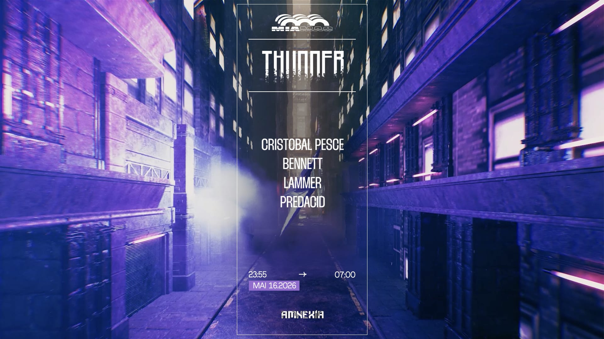 Thunder : Cristobal Pesce, Bennett, Lammer, Predacid