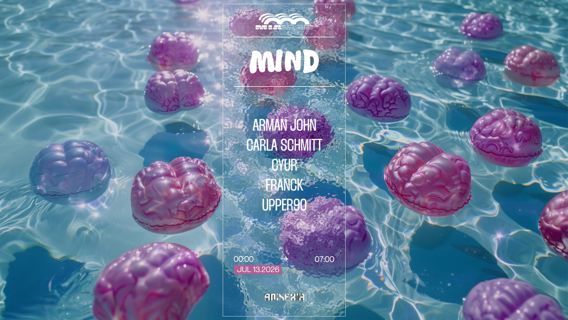 Mind : Franck, Upper90, Arman John, Carla Schmitt & More