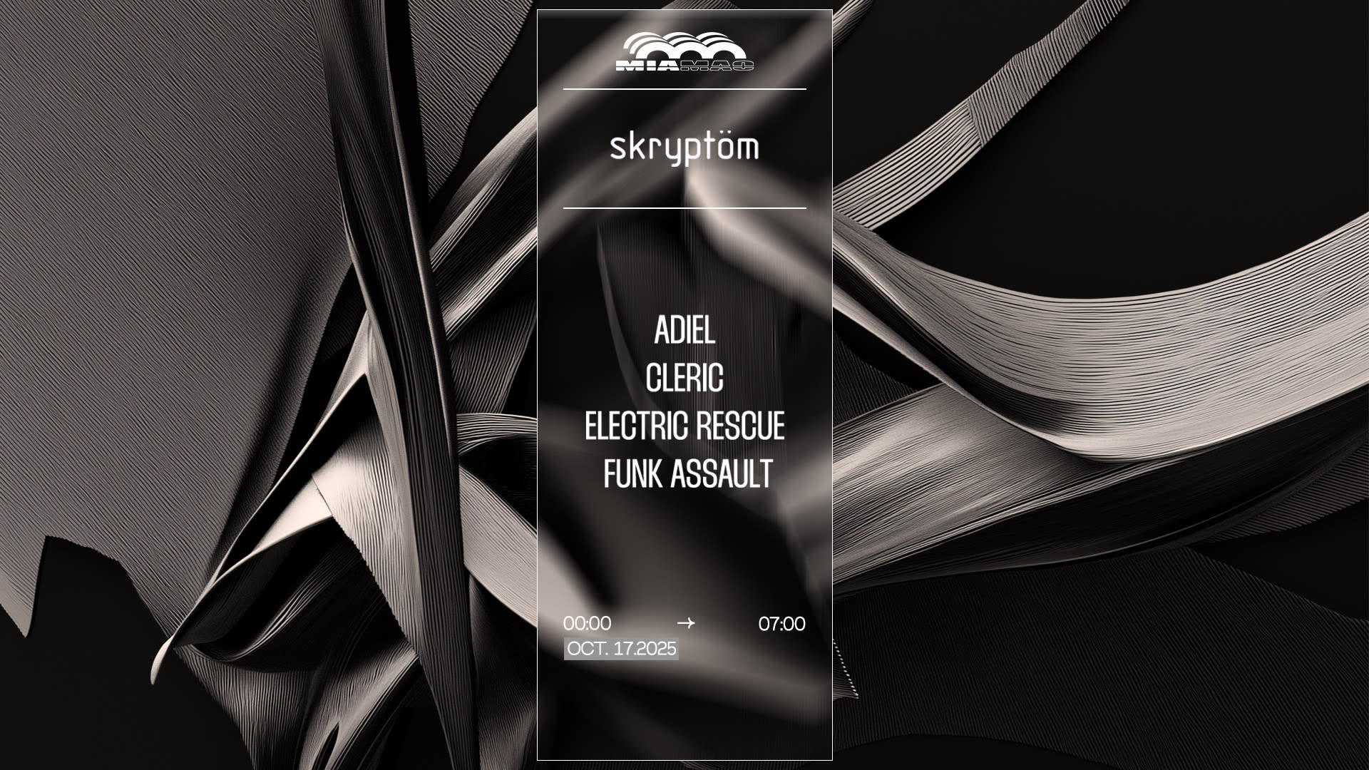 Skryptöm : Funk Assault, Adiel, Cleric, Electric Rescue