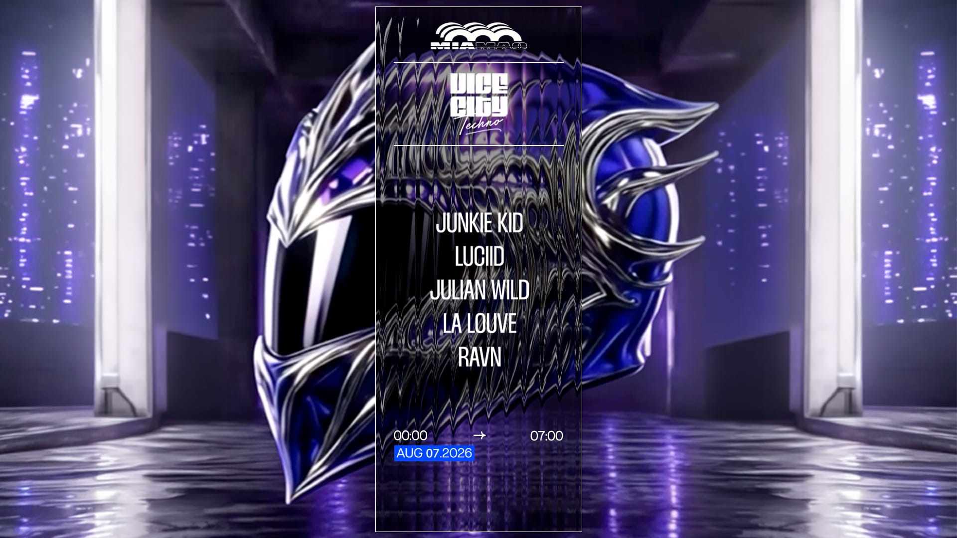 Vice City : Junkie Kid, Luciid, Julian Wild, La Louve, Ravn