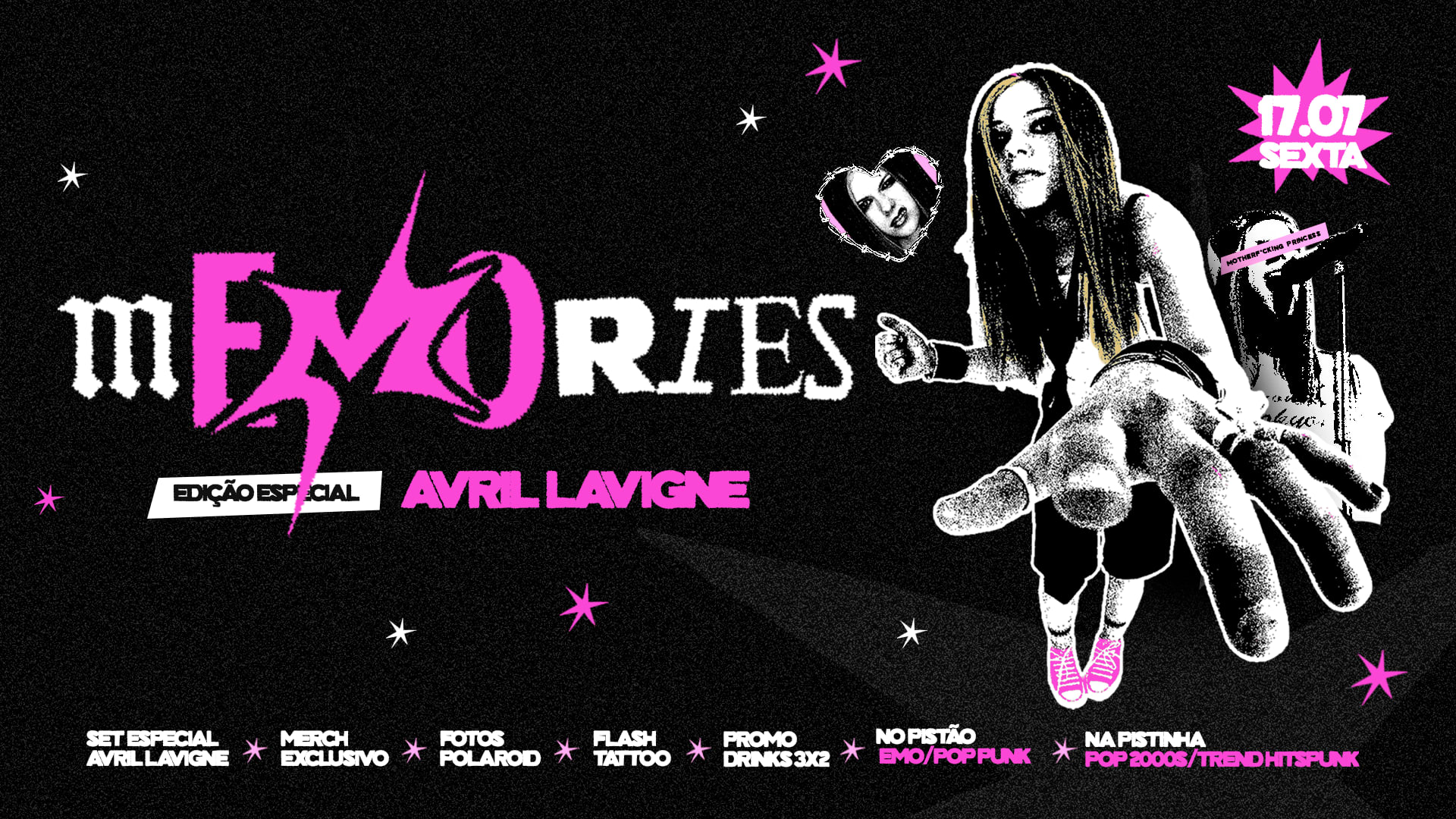 ★ Memories ★ Especial Avril Lavigne ★ 17/7 @Cuckopoa
