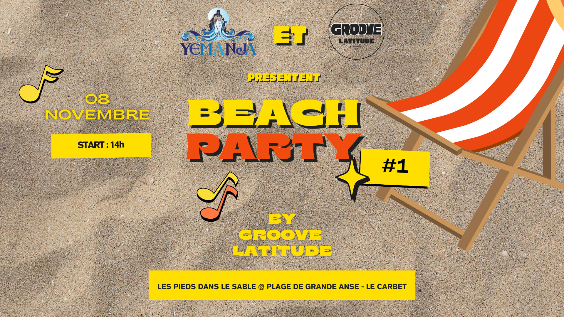 Beach Party @ Yemanja ! [Plage Du Carbet]