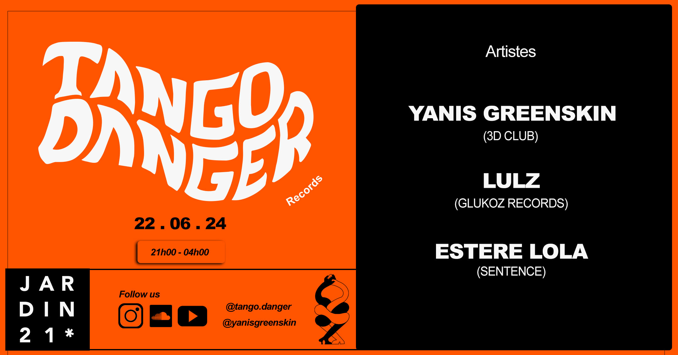 Tango Danger ⟢ Open Air