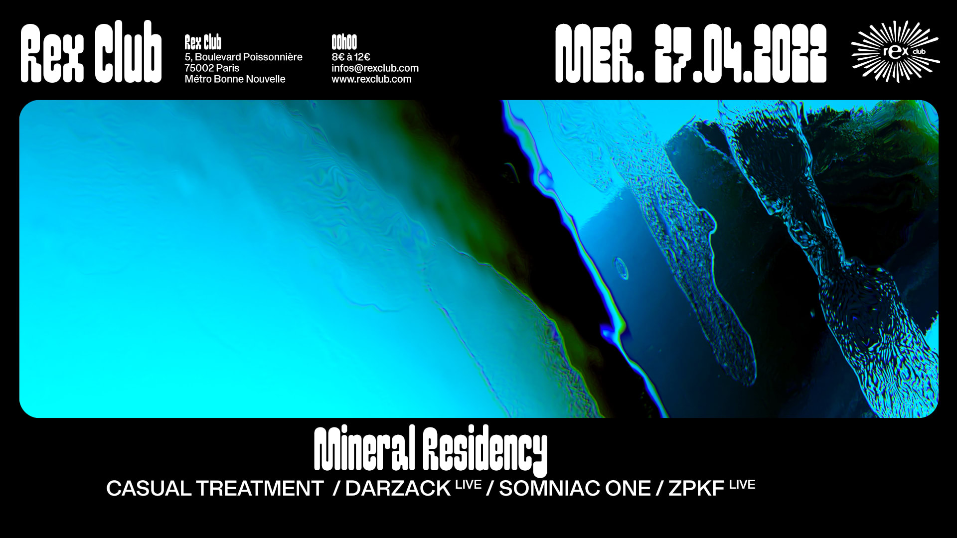 Mineral Residency: Darzack Live, Casual Treatment, Somniac One & More