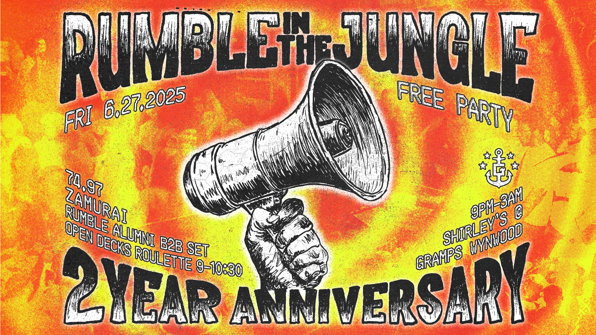 Rumble In The Jungle 2 Year Anniversary