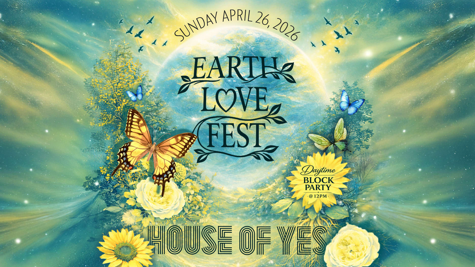 Earth Love Fest Block Party **Free All Day**