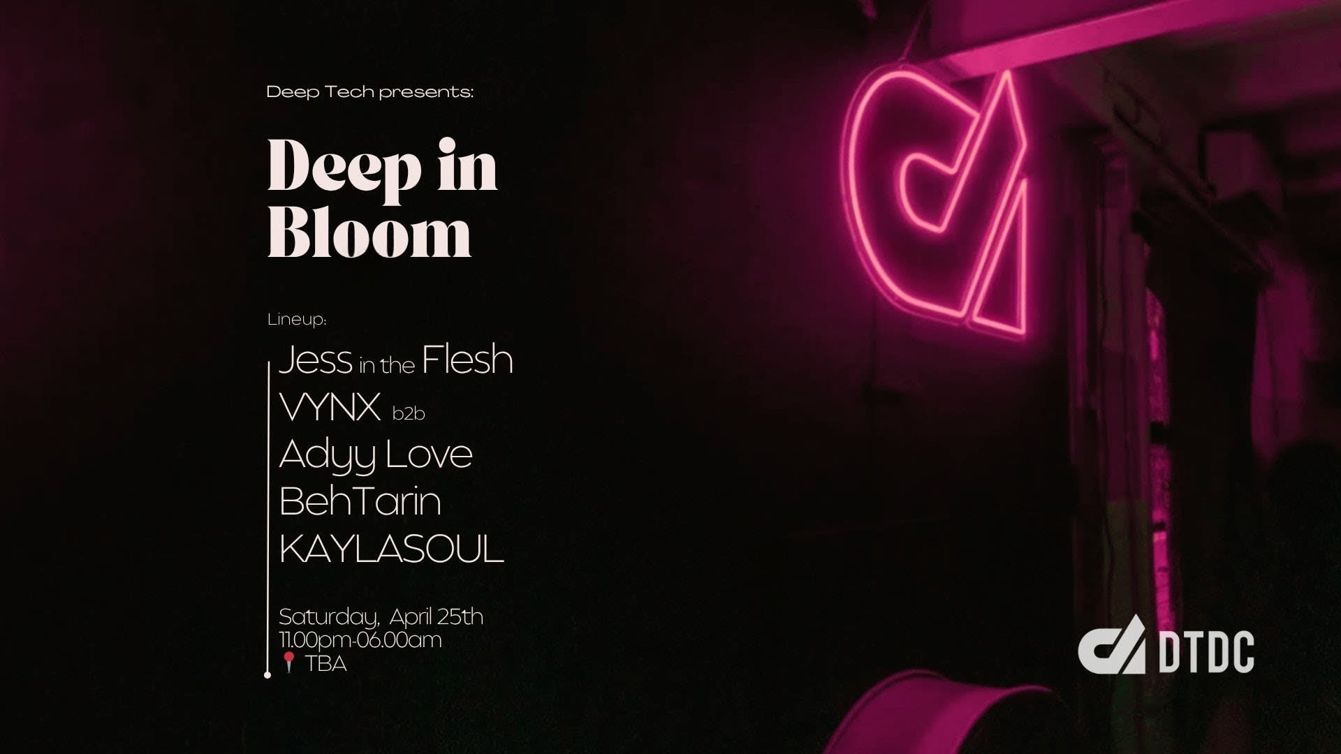 Deep Tech Presents: Deep In Bloom