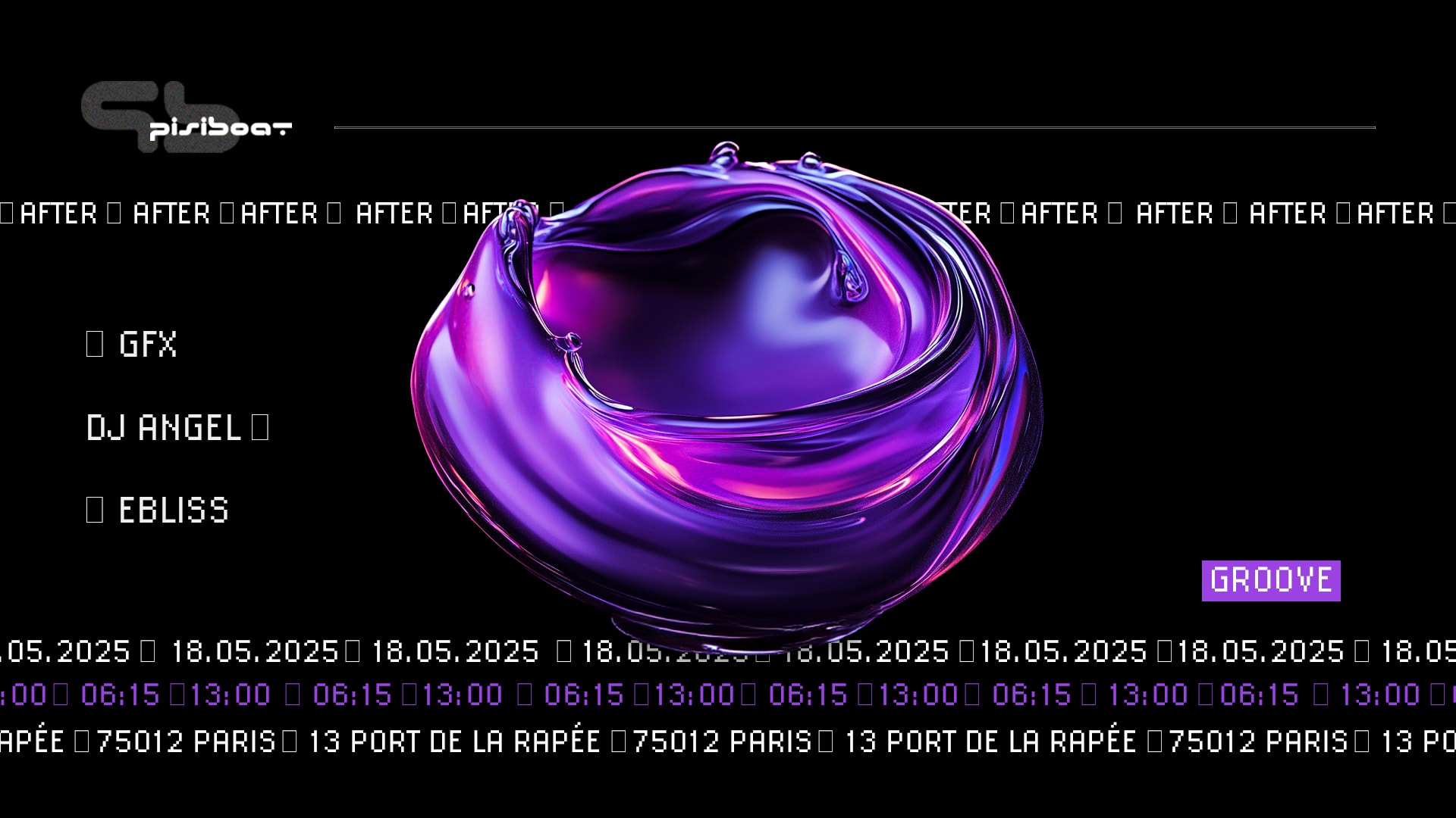 Pisiboat After : Gfx, Dj Angel, Ebliss
